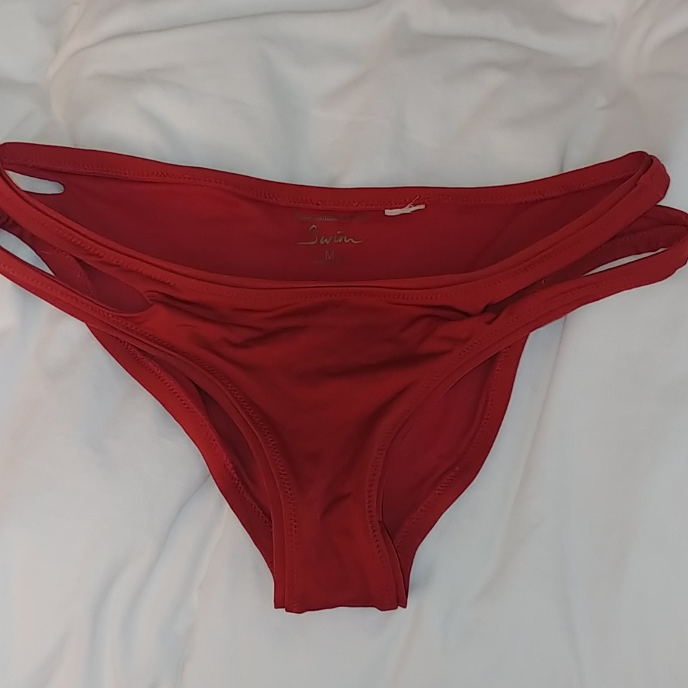 Abercrombie and Fitch Red Bikini Bottoms